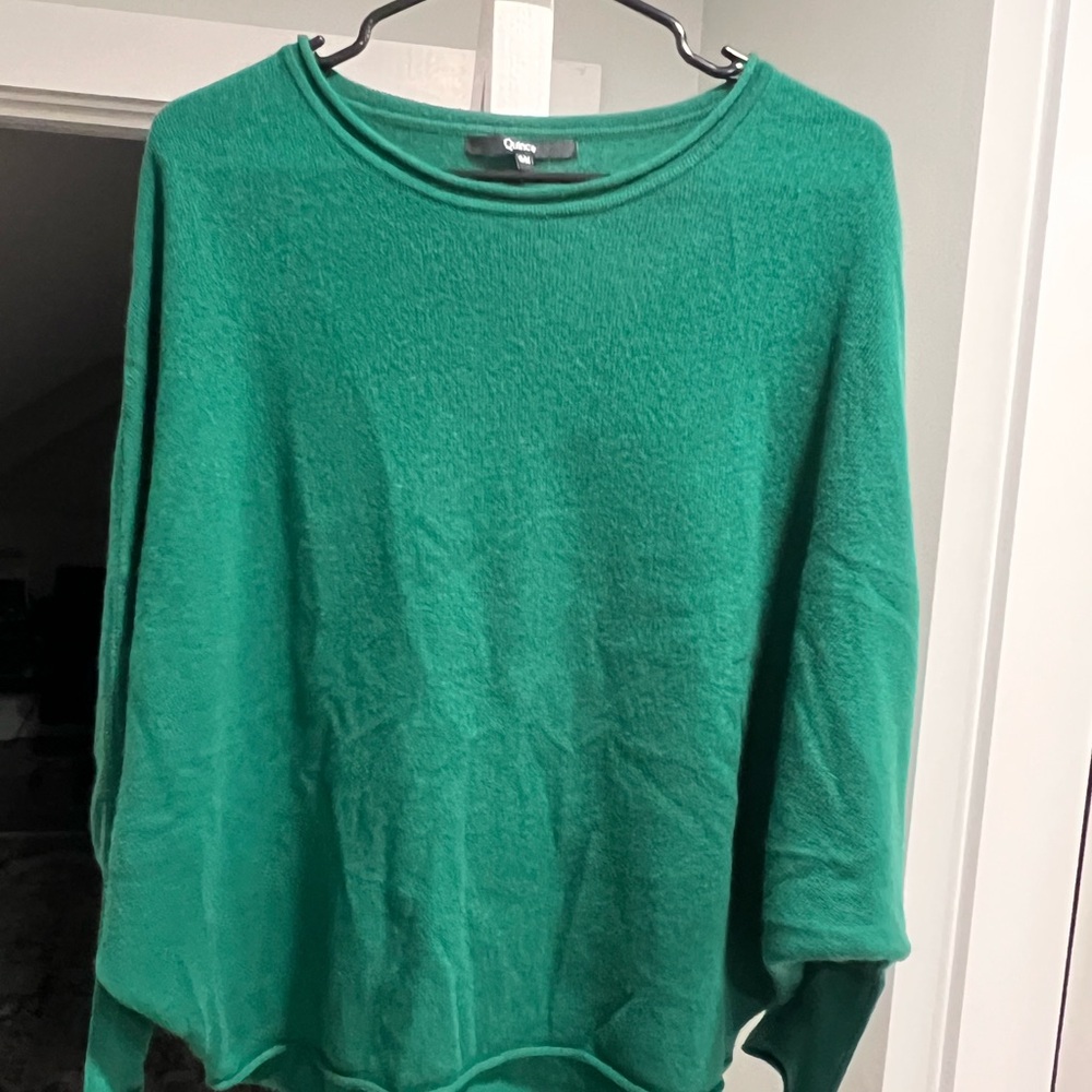 Quince cashmere drop sleeve sweater size S/M